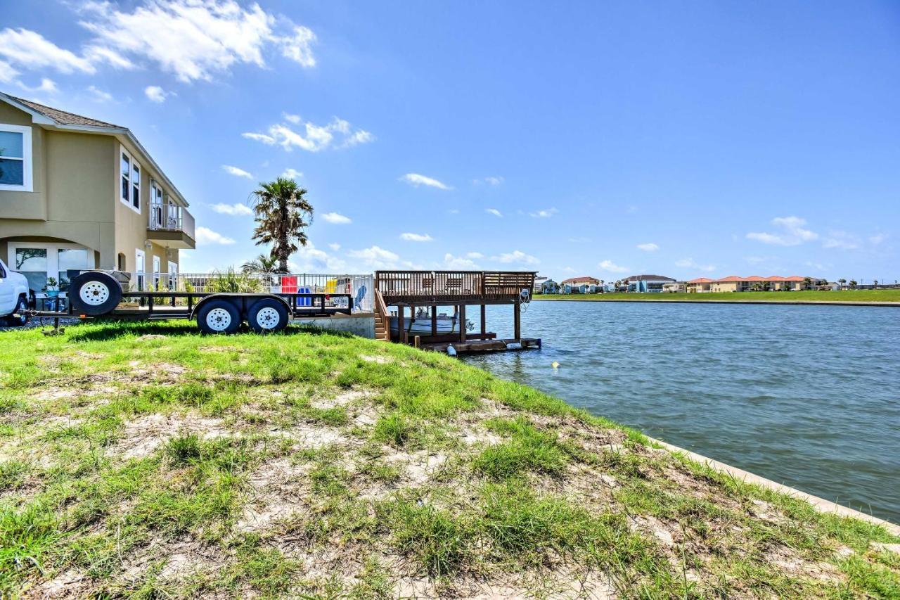 Waterfront Corpus Christi Townhome With Pool And Dock! Dış mekan fotoğraf